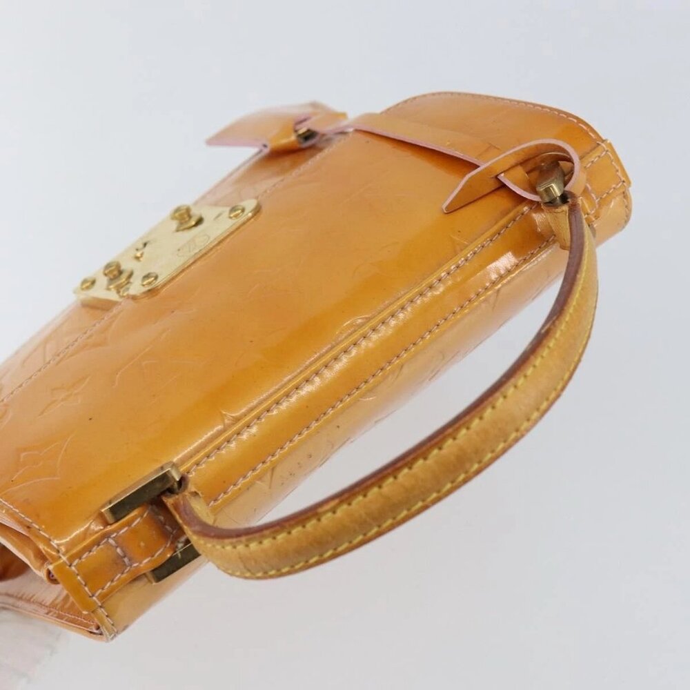 LOUIS VUITTON Monogram Vernis Spring street Hand Bag Pink - Picture 11 of 15